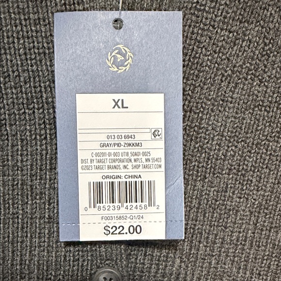 Universal Thread Black Button-Up Vest - Picture 2 of 4